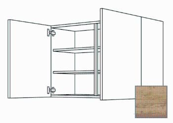 Kuchynská skrinka horní Naturel Sente24 s dvierkami 90x72x35 cm dub sierra 405.W901