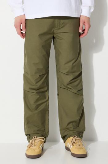 Nohavice Maharishi Original Dragon Snopants pánske, zelená farba, rovné, 5063.OLIVE