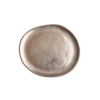 BANQUET dekor tálca, arany Ø22cm