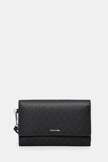 Peňaženka Calvin Klein dámsky, čierna farba, K60K612940