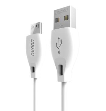 DUDAO L4 kábel micro USB 2 metre biely