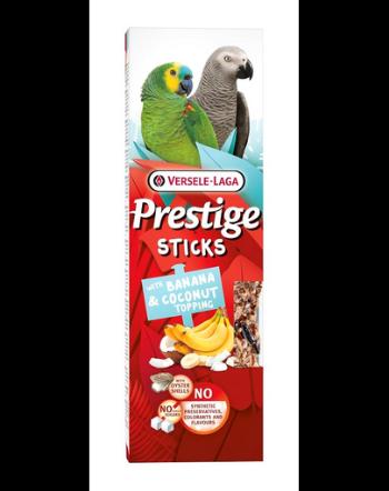 VERSELE-LAGA Prestige Sticks 2 Sticksuri papagali mari cu banana si cocos 140g