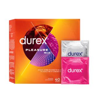 Durex Kondomy Pleasure MIX 40 ks