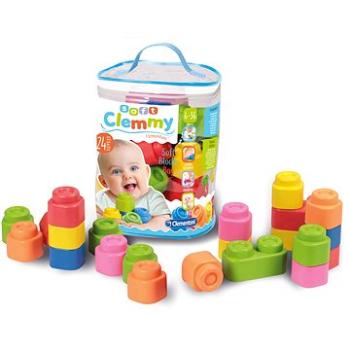 Clementoni Clemmy baby – 24 kociek v plastovom vreci (8005125148899)