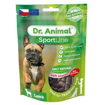 DR. ANIMAL Sportline pochúťka jahňacia pre psov 100 g