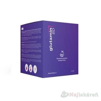 glutamin BD, pomarančový prášok, 450g