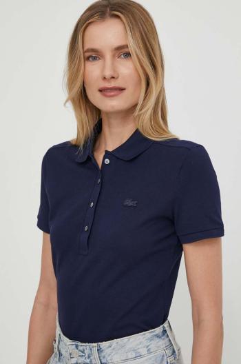 Polo tričko Lacoste dámske, tmavomodrá farba, PF5462