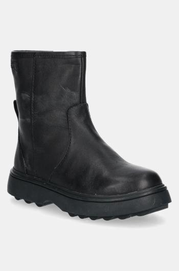 Detské kožené topánky Camper K900304 Norte Kids čierna farba