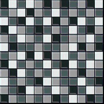 Sklenená mozaika Premium Mosaic šedá 30x30 cm lesk MOS25MIX2