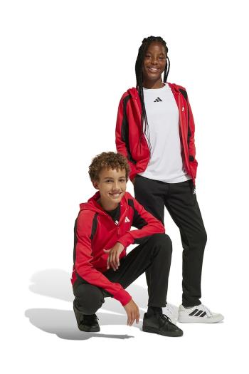 Detská tepláková súprava adidas červená farba, JD0969