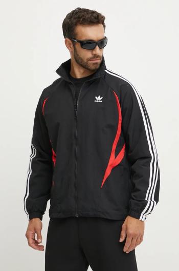 Bunda adidas Originals pánska, čierna farba, prechodná, IY2092