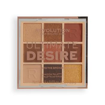 Revolution Paletka očných tieňov Ultimate Desire Shadow Palette Into the Bronze 8,1 g