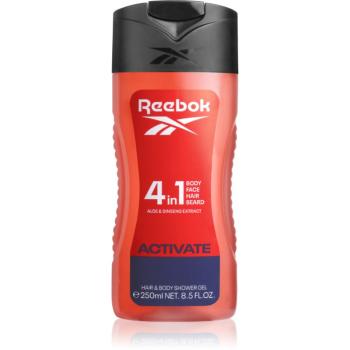 Reebok Activate Your Senses sprchový gél pre mužov 4in1 250 ml