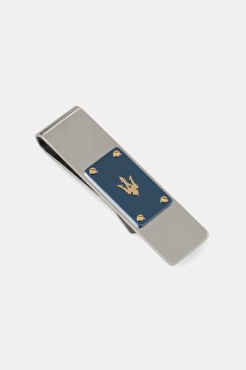 Spona na peniaze Maserati ICONIC strieborná farba, JM225AVD92