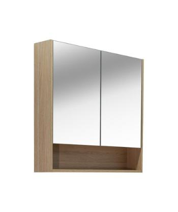 Zrkadlová skrinka Naturel Lucca 80x75 cm lamino dub LUCCA80CABD