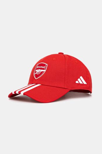 Šiltovka adidas Performance ARSENAL FC červená farba, s nášivkou, JX1126