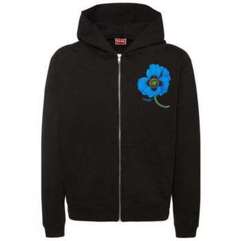 Kenzo  Sweat  Poopy Flower  Mikiny Čierna