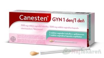 Canesten Gyn 1 deň tbl.vag.1 x 500 mg