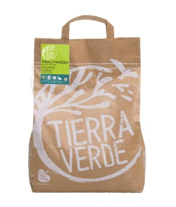 TIERRA VERDE Prací prášok na farebnú bielizeň pap. taška 5 kg