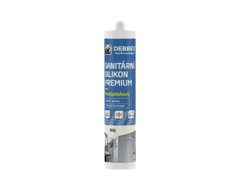 Silikón sanitárny DEBBEX PREMIUM biely 280ml
