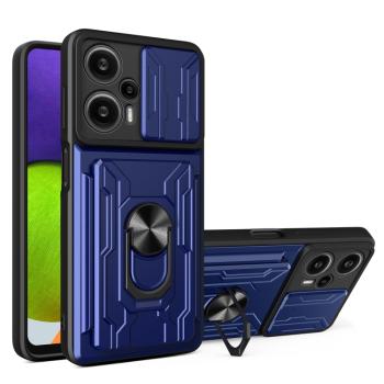 RING CAMERA Kryt s držiakom pre Xiaomi Poco F5 modrý