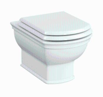 Wc závesné VitrA Valarte zadný odpad 7805-003-0075