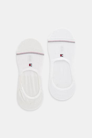 Členkové ponožky Tommy Hilfiger 2-pak dámske, biela farba, 701233710