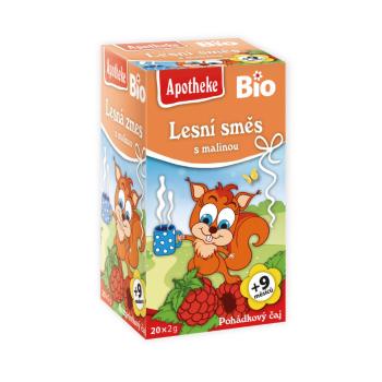 !X! Čaj dětský Lesní směs s malinou 20 sáčků 40 g BIO   MEDIATE
