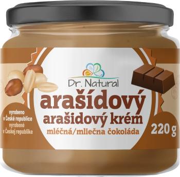 DR.NATURAL Arašidový krém s mliečnou čokoládou 220 g