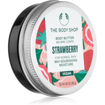 The Body Shop Strawberry Body Butter telové maslo pre normálnu pokožku 50 ml