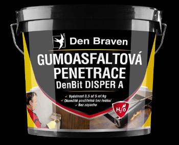DENBIT DISPER A - Gumoasfaltová penetrácia cierna 10 kg