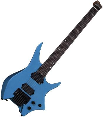 HILS Guitars HN5 NEXT Emerald Blue Metallic Headless gitara