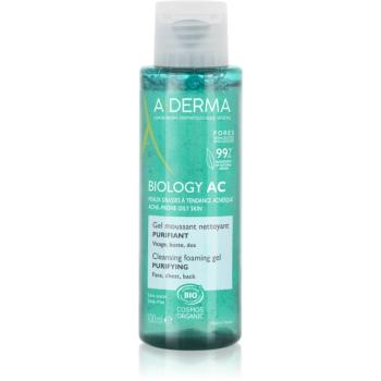 A-Derma Biology AC čiastiaci penivý gél pre mastnú a zmiešanú pleť 100 ml