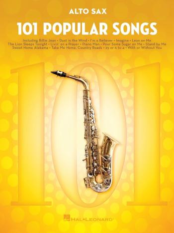Hal Leonard 101 Popular Songs for Alto Sax Noty