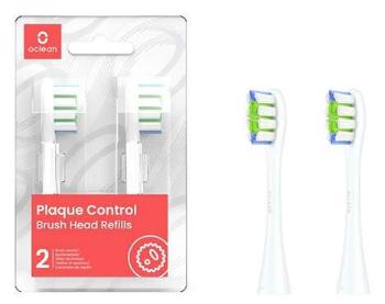 Oclean náhradná hlavica P1C1 W02 Plaque Control Medium, 2ks biele