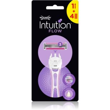 Wilkinson Sword Intuition Flow Hybrid dámsky holiaci strojček + náhradná hlavica 1 ks