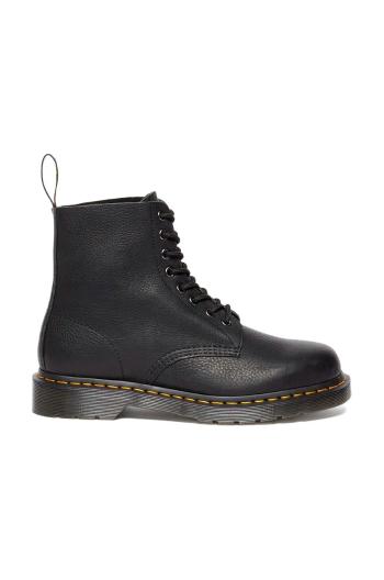 Kožené workery Dr. Martens 1460 Pascal Ambassador čierna farba, na plochom podpätku, DM31981001