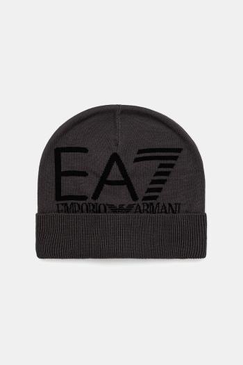 Čiapka EA7 Emporio Armani šedá farba, AF11994.7X000006