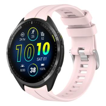 SILICONE Vymeniteľný remienok pre Garmin Forerunner 965 ružový
