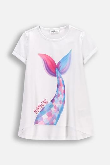 Tričko Coccodrillo biela farba, INSIDE OCEAN GIRL KIDS