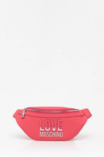 Ľadvinka Love Moschino ružová farba, JC4259PP0MKD0615