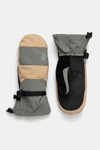 Rukavice Volcom V.Snow zelená farba, K6852505