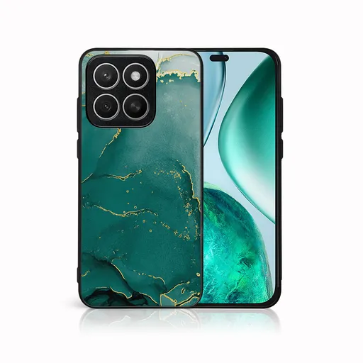 MY ART Ochranný kryt pre Honor X8c GREEN MARBLE (145)