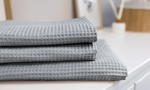 Polášek Vaflová osuška - Šedá | 70 x 140 cm