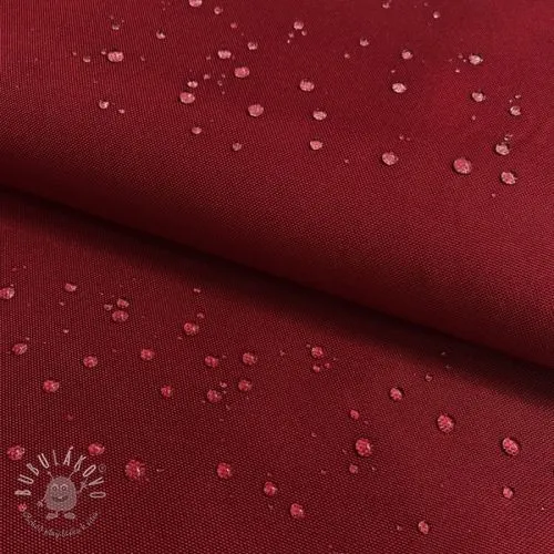 Šušťák s hydrofóbnou úpravou dark red