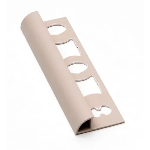 Lišta ukončovací "oblá" Profil-EU bahama, PVC, dĺžka 250 cm, výška hrany 9 mm, L92501