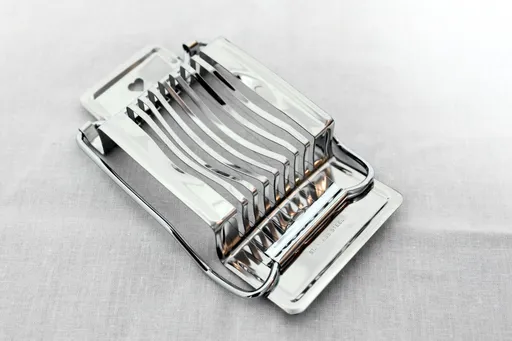 MAKRO - Krájač na vajíčka nerez, 9x2,5x14,5cm