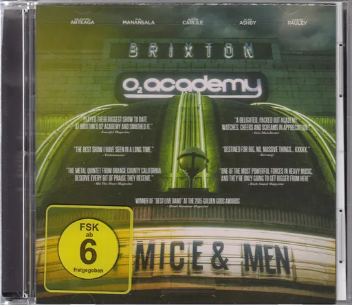 Of Mice & Men, LIVE AT BRIXTON, CD