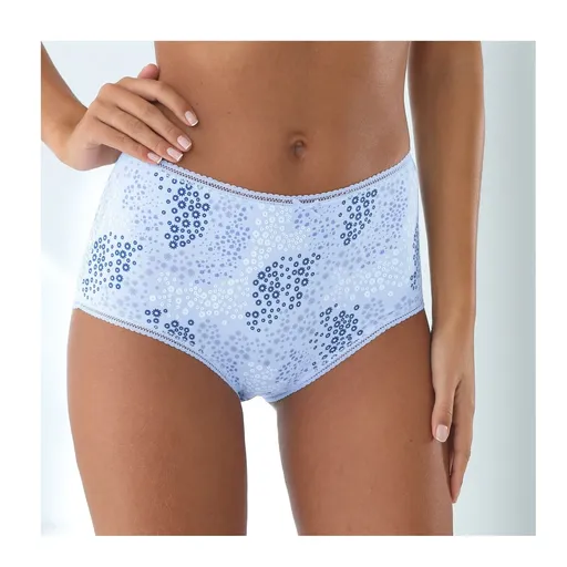 Maxi nohavičky s motívom kvietkov, bavlna, súprava 4 ks