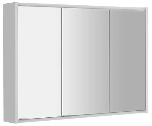 SAPHO - BATU galerka 100x71x15cm, 2x LED osvetlenie, biela lesk 1141130